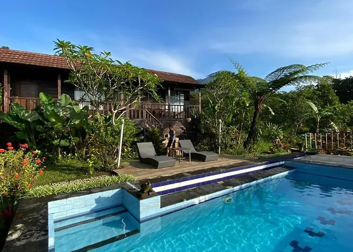 イン Riddhi Restaurant & Villas Jatiluwih ジャティルウィ